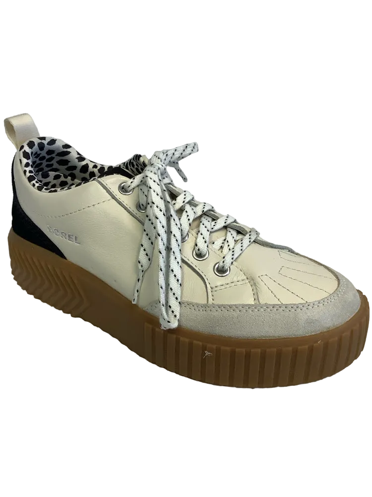 Sorel Shoe Size 8 White & black Sneakers