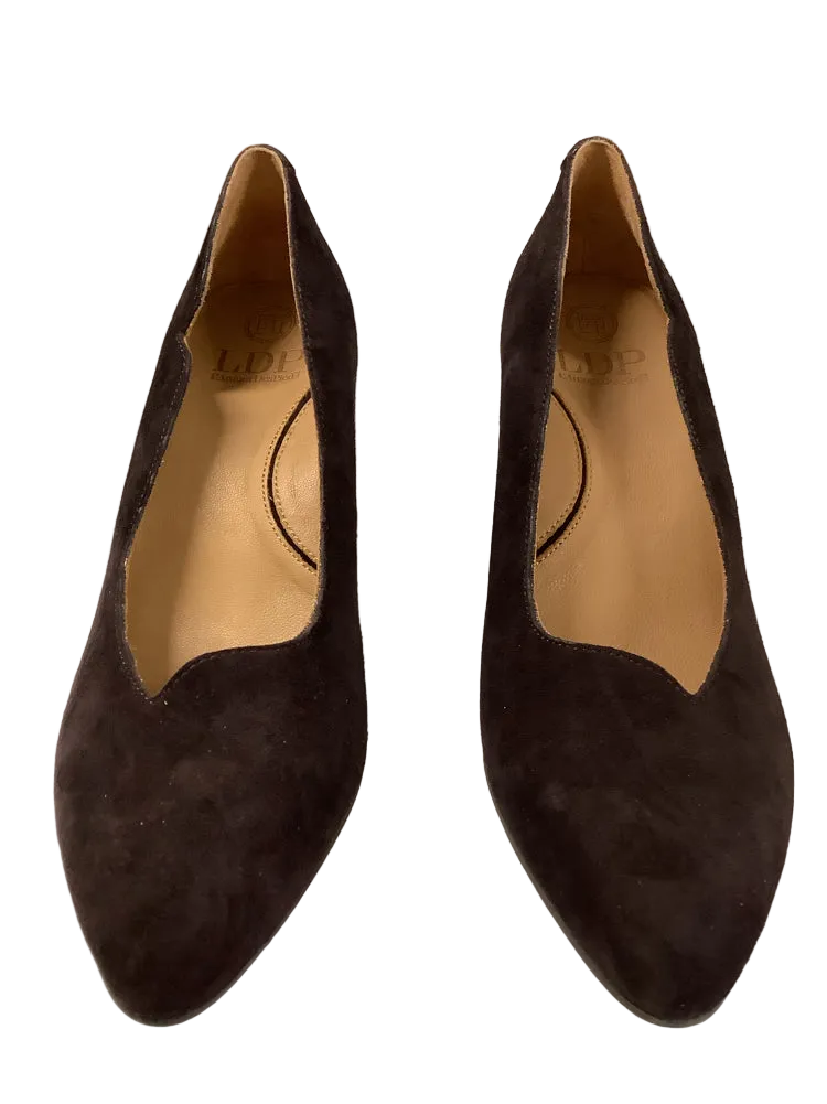 L'Amour Des Pieds Shoe Size 8.5 Brown Bamelle Heels