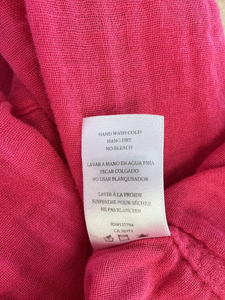 Rails Size L Pink Shirt