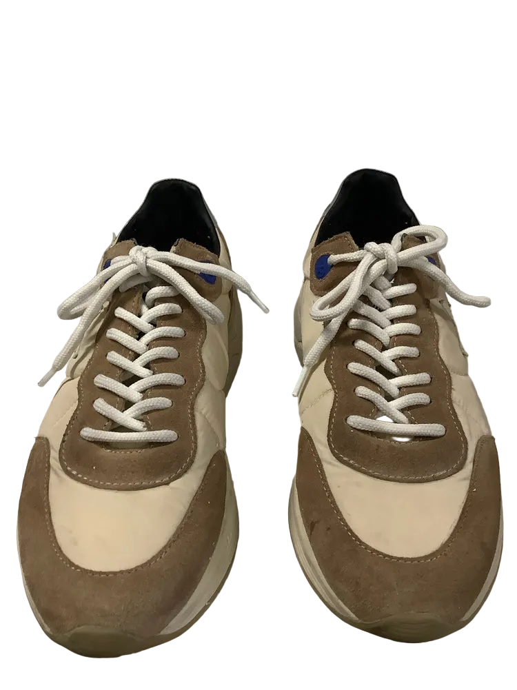 Golden Goose Shoe Size 10 Tan & Brown Running Sole Sneakers