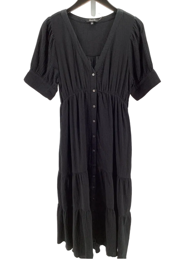 Madewell Size 8 Black Dress