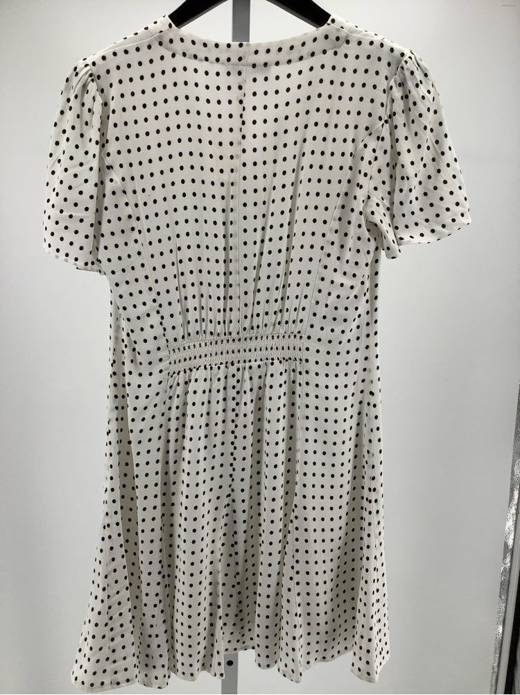 Madewell Size 4 White & black Dress