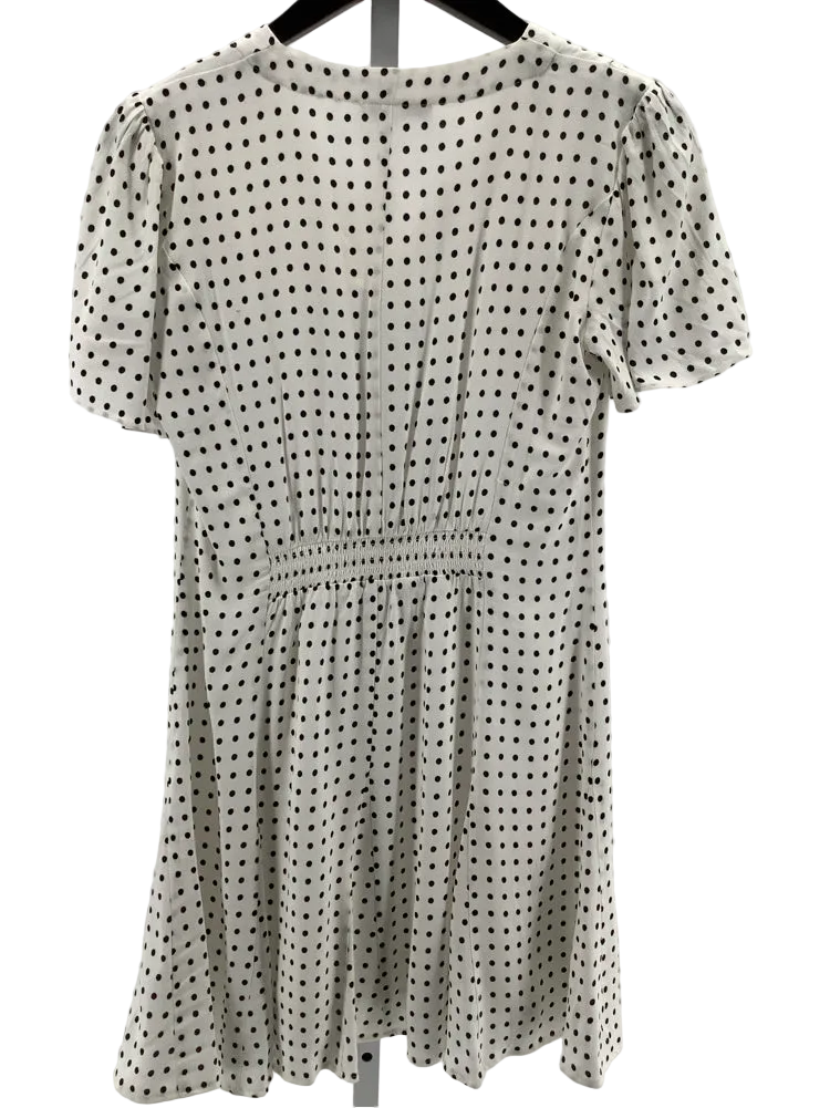 Madewell Size 4 White & black Dress