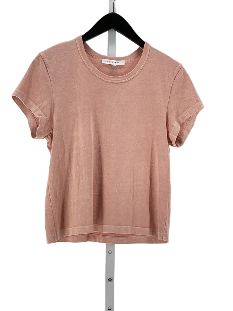 SLVRLAKE Size M Pink Shirt