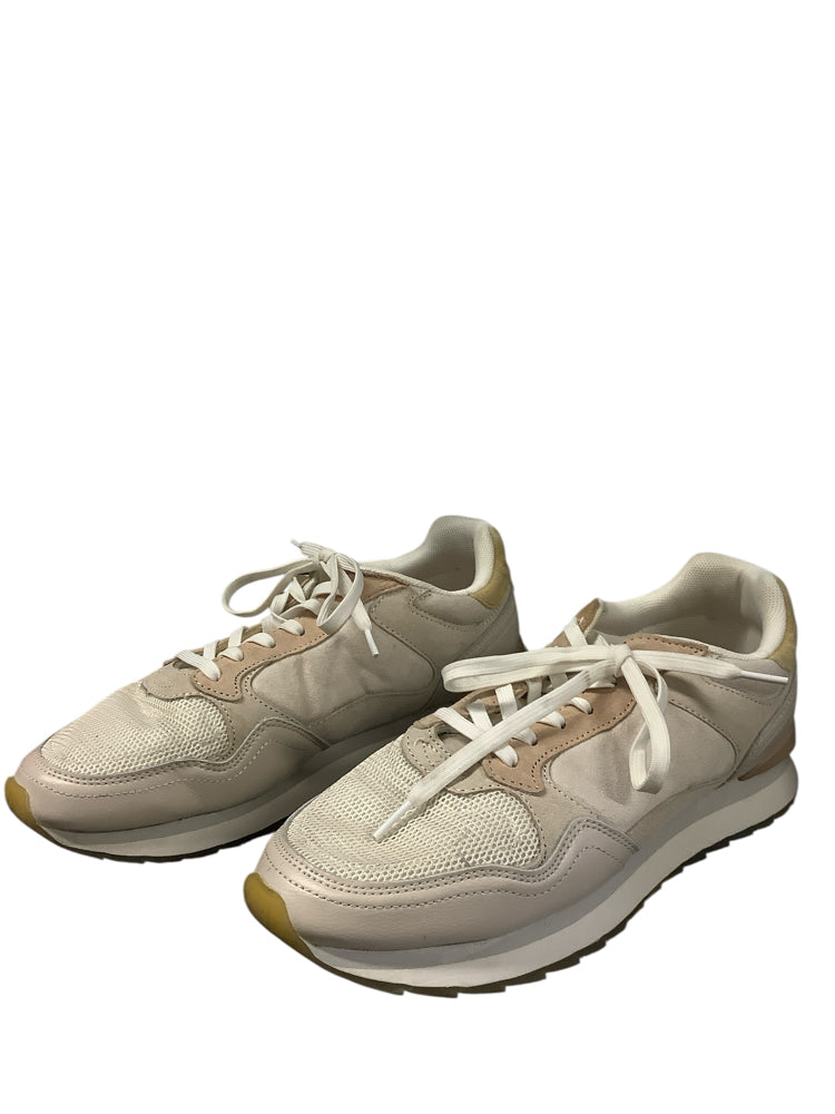 Hoff Shoe Size 10 Tan City Casual Sneakers