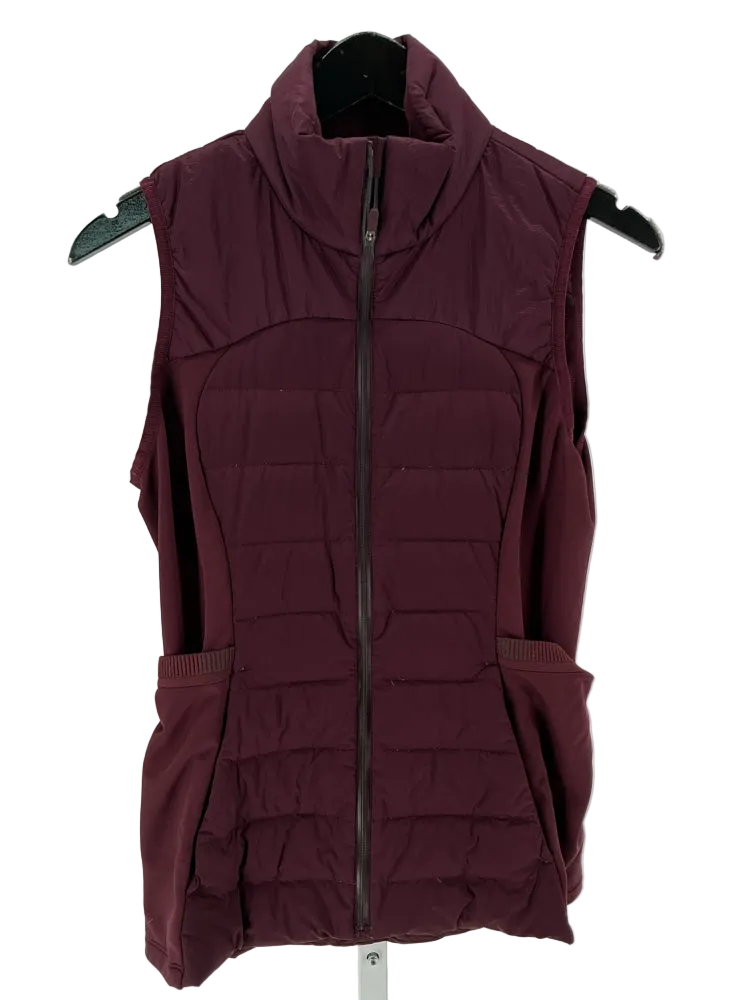 lululemon Size S Burgundy Vest
