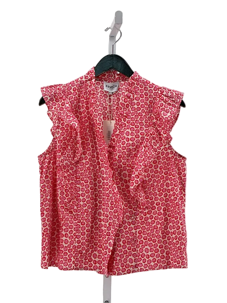 FRNCH Size L Red multi Shirt
