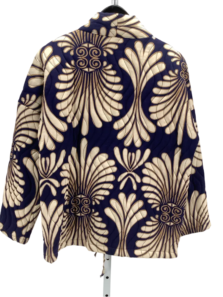 Scandal Italy Size S Tan Multi Woodstock Jacket