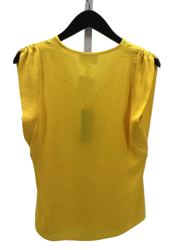 Joseph Ribkoff Size 2 Yellow Shirt