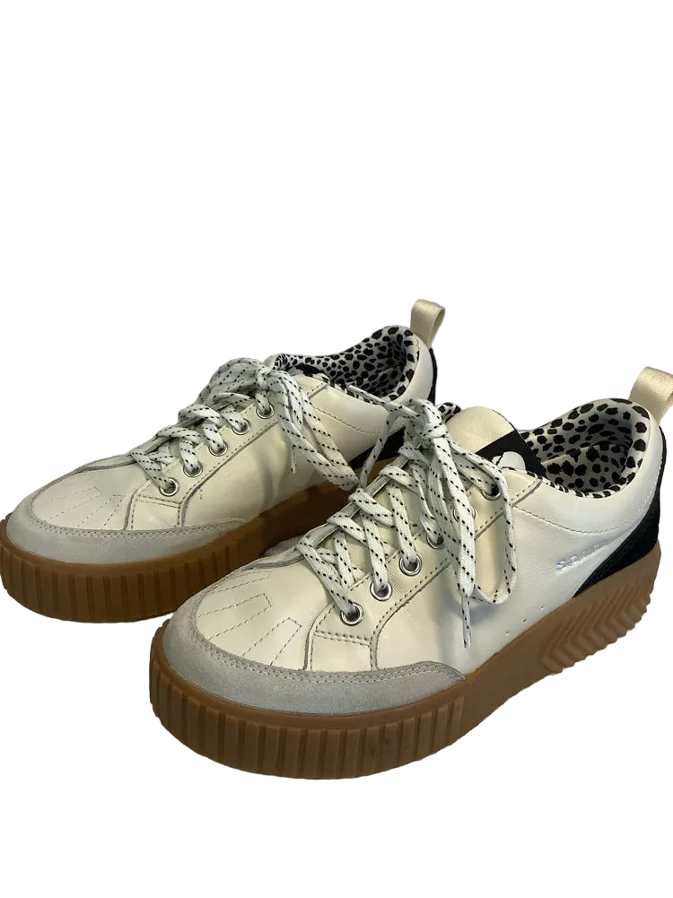 Sorel Shoe Size 8 White & black Sneakers