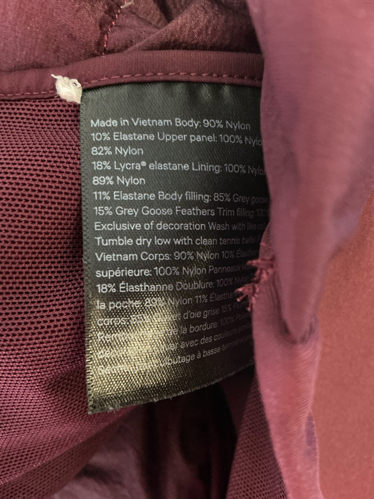 lululemon Size S Burgundy Vest