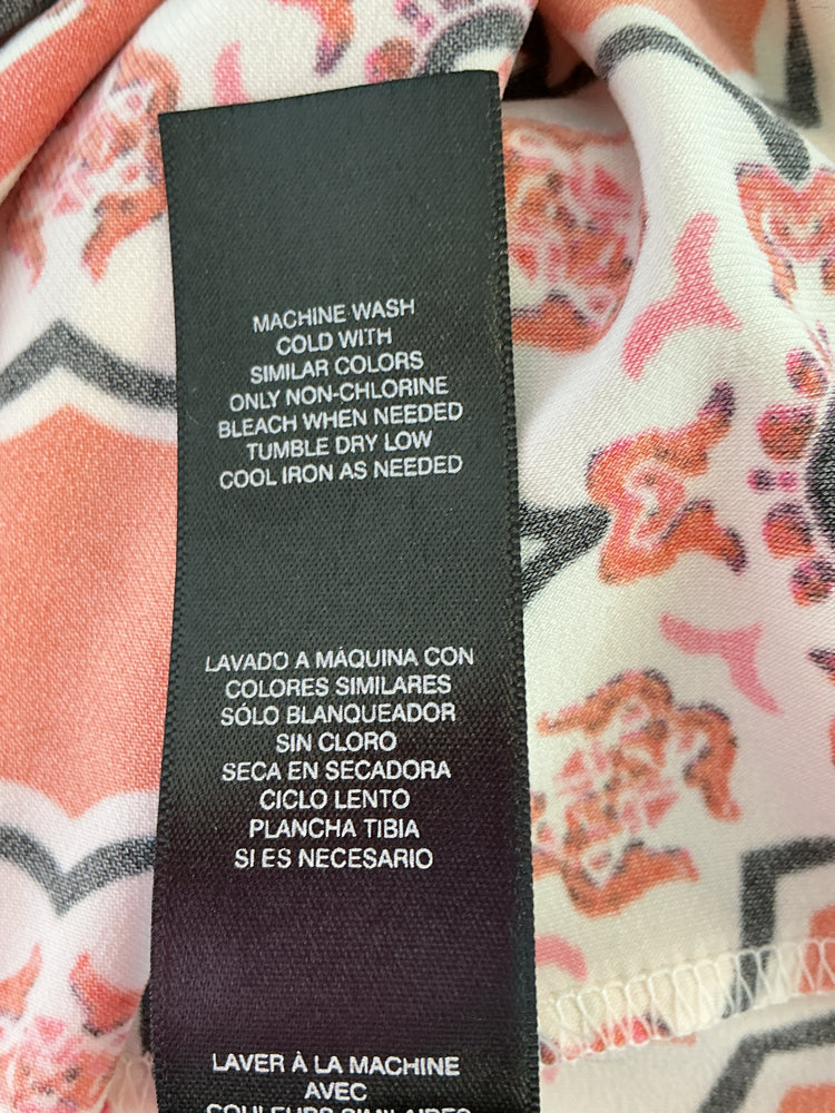 White House Black Market Size M Black multi Dress
