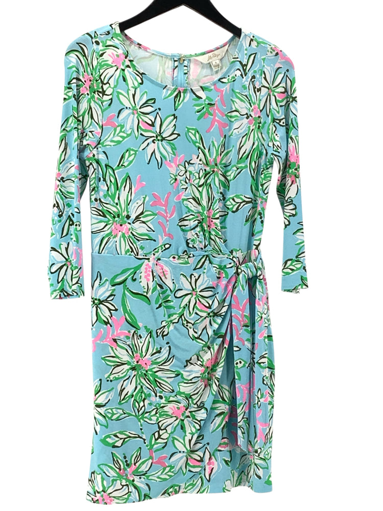Lilly Pulitzer Size S Blue Multi Blaise Romper