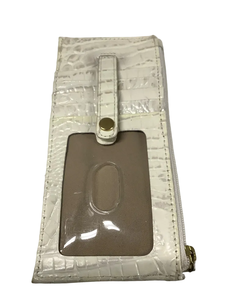 Brahmin White Melbourne Wallet