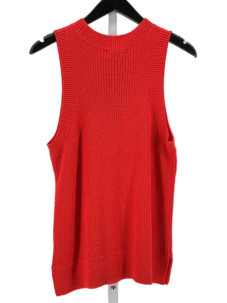 525 Size S Orange Tank Top