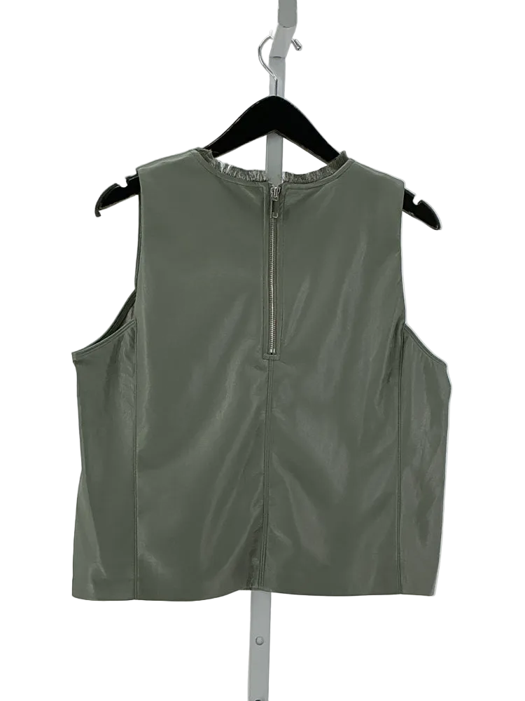 Melissa Nepton Size L Green Shirt