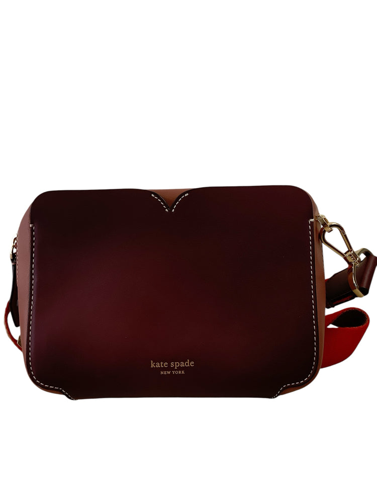 Kate Spade Burgundy Multi Handbags