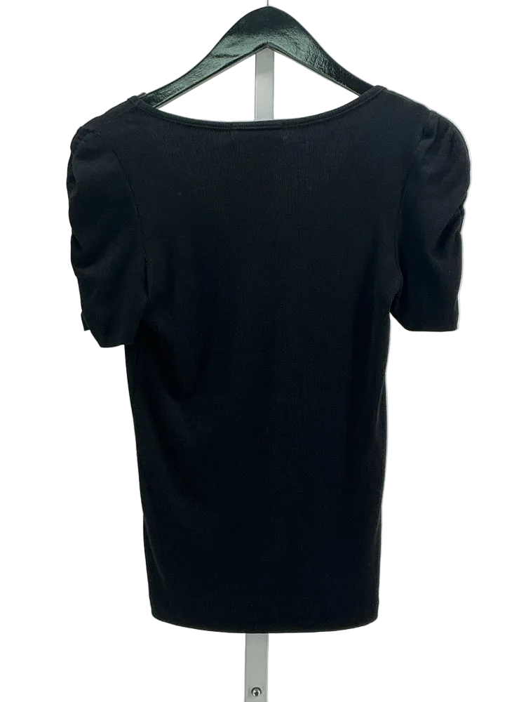 Michael Stars Size S Black Shirt