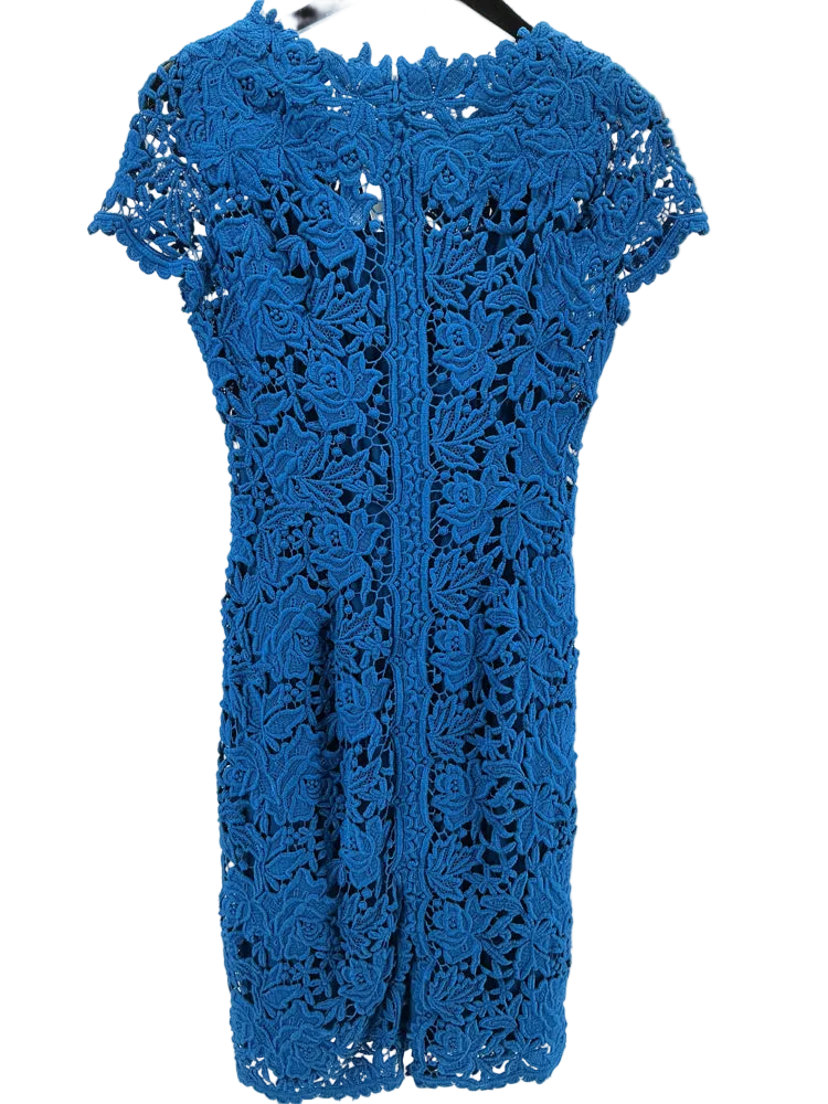 Elie Tahari Size 0 Blue Dress