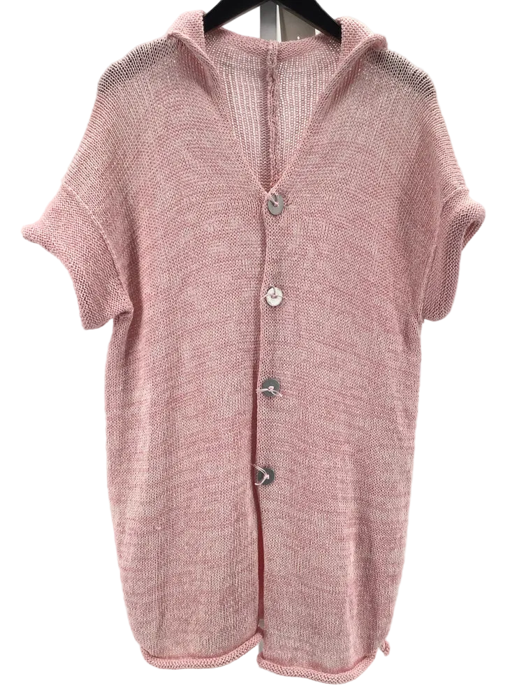 Skifo Size OS Pink Cardigan