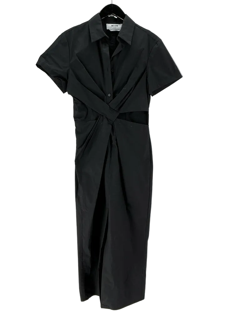 MSGM Size 4 Black Dress