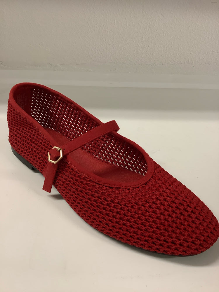 vivaia Shoe Size 8 Red Margot Flats