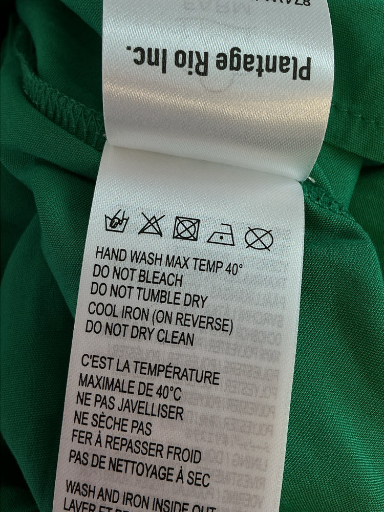 Farm Rio Size S Green Dress