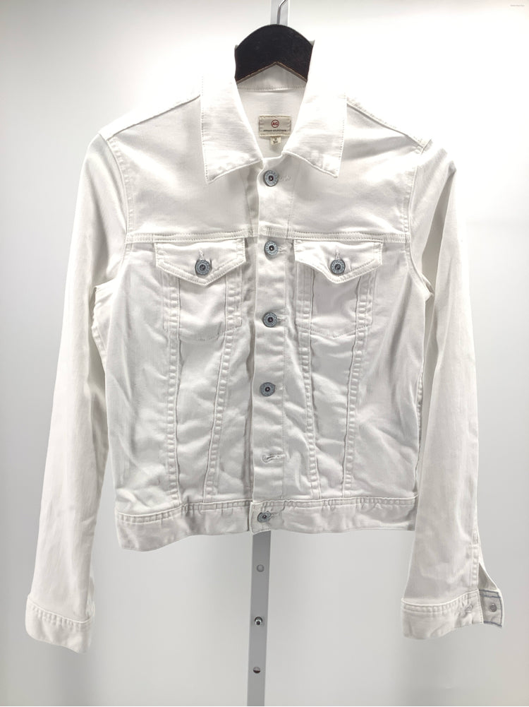 AG Size M White Robyn Jacket