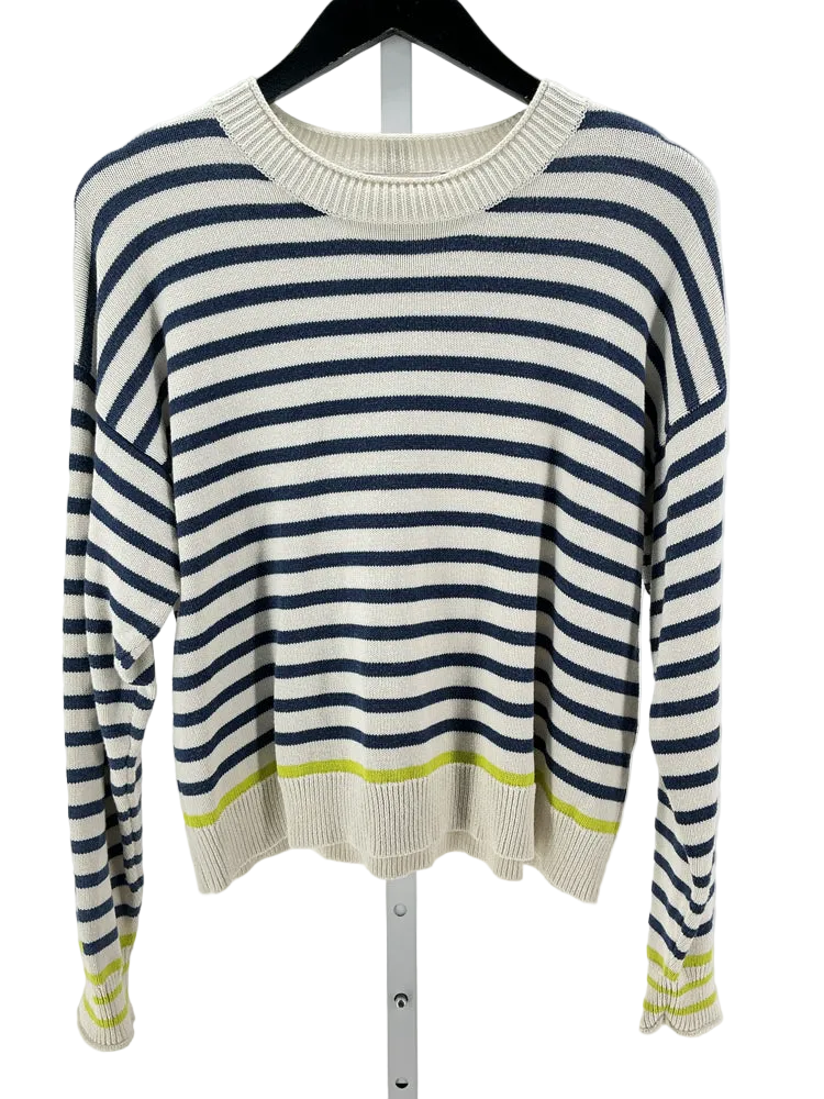 Marine Layer Size S Blue & White Sweater