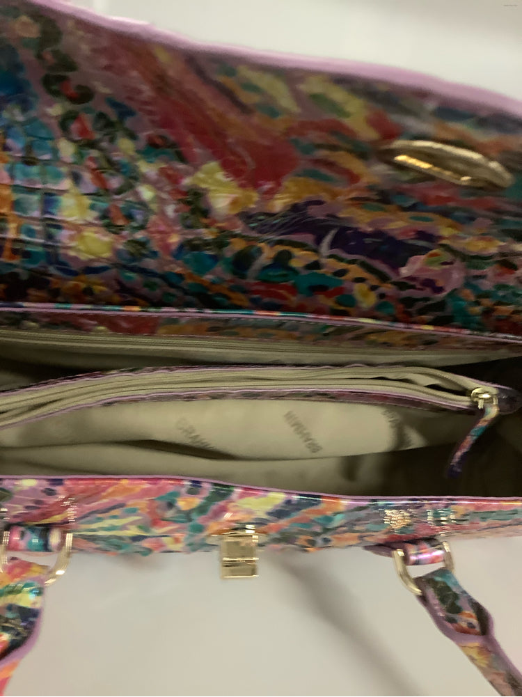 Brahmin Pink Multi Dayan Handbags