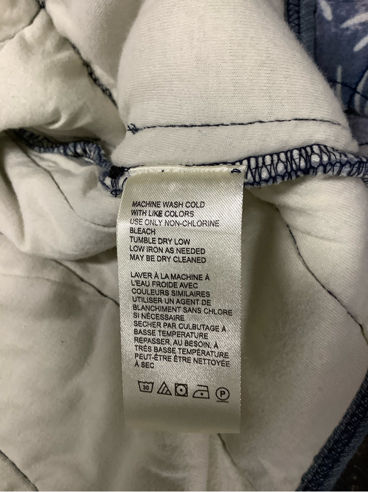 We The Free Size S Blue & White Kara Cardigan