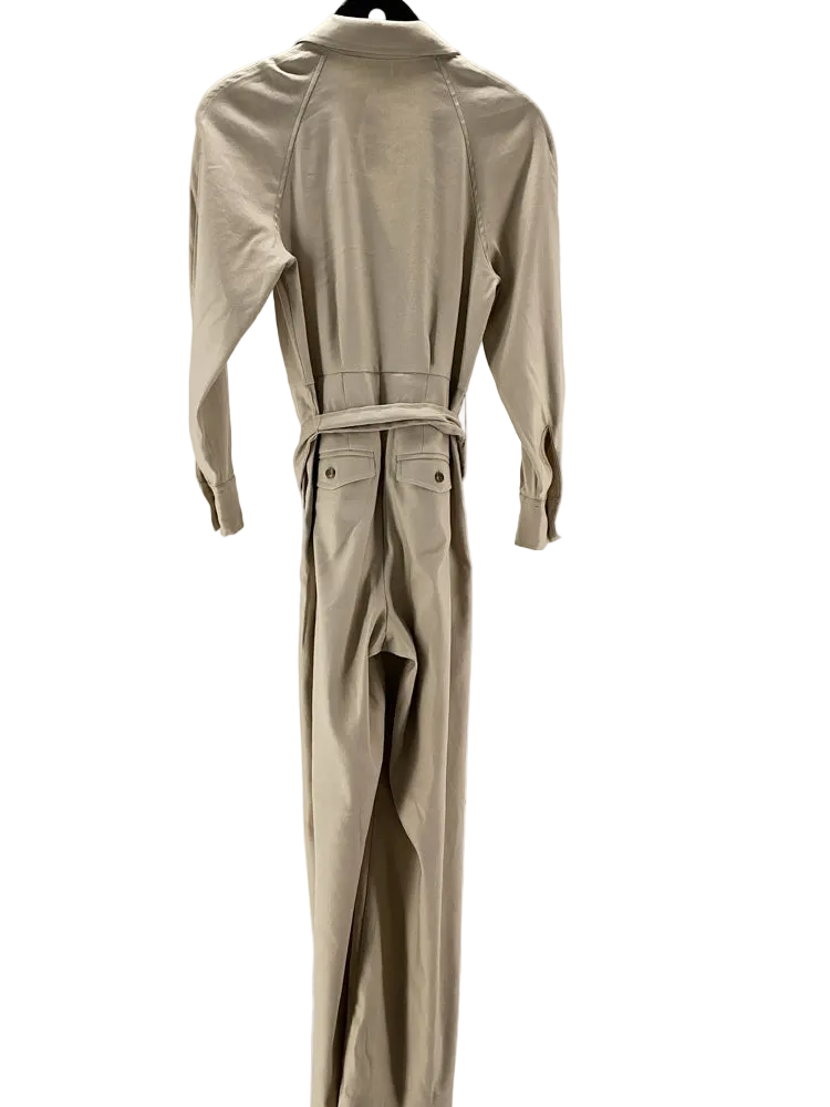Ann Taylor Size 0P Tan Jumpsuit