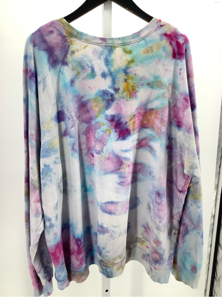 allen allen Size L Brown Multi Sweatshirt