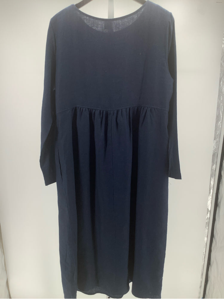 Lintico Size L Navy Dress