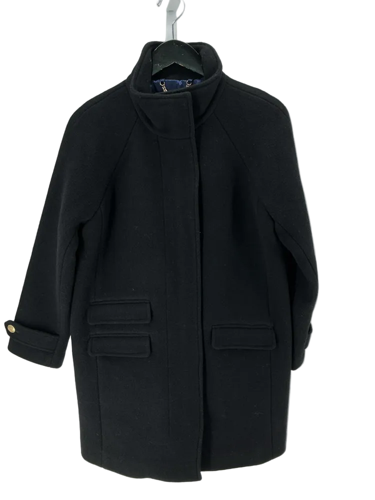 Jcrew Size 00 Black Coat