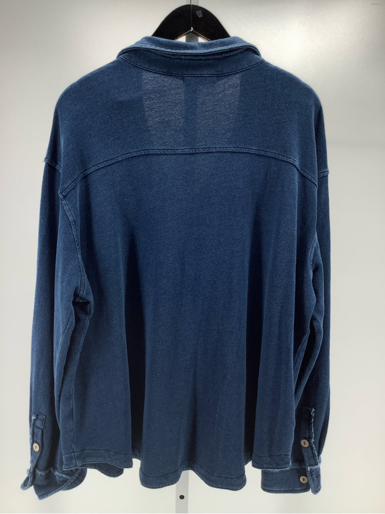 ESCAPE by habitat Size XL Blue Anywhere Shirt