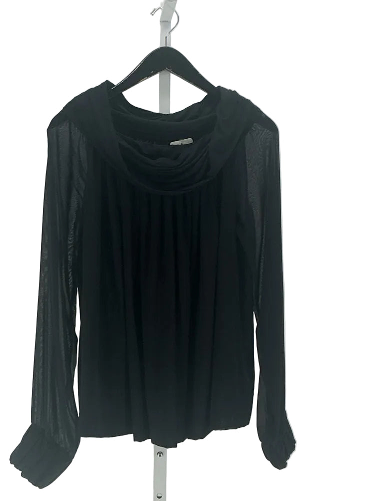 Donna Karan Size S Black Shirt