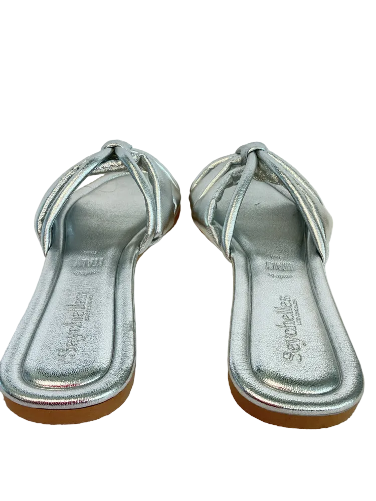 Seychelles Shoe Size 7.5 Silver Sandals