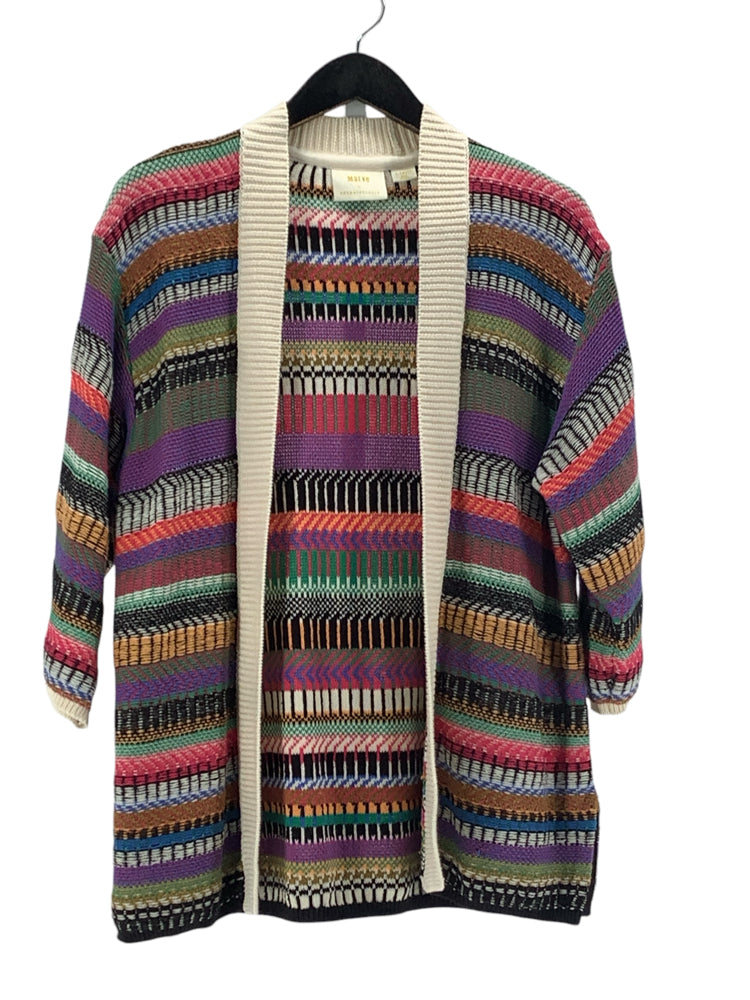 Maeve Size XS Blue Multi Cardigan