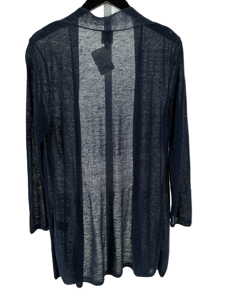 Nic & Zoe Size M Navy Cardigan