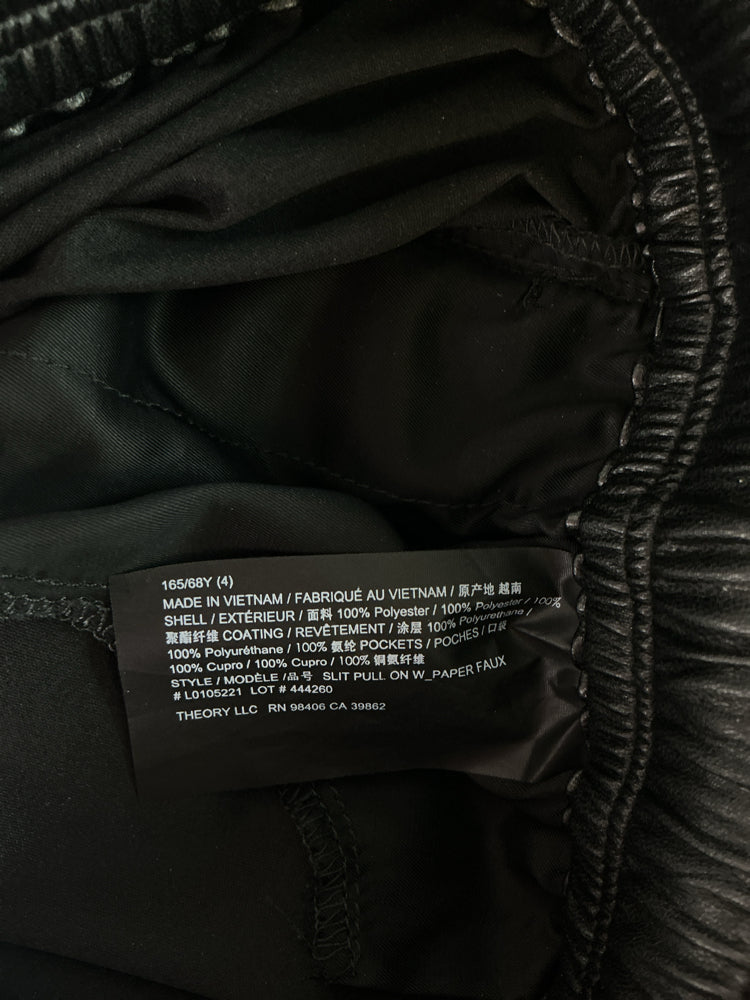 Theory Size 4 Black Pants