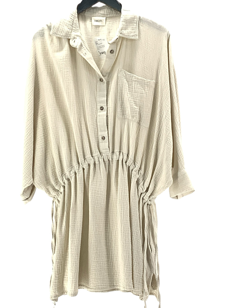 Mikuta Size S Tan Dress
