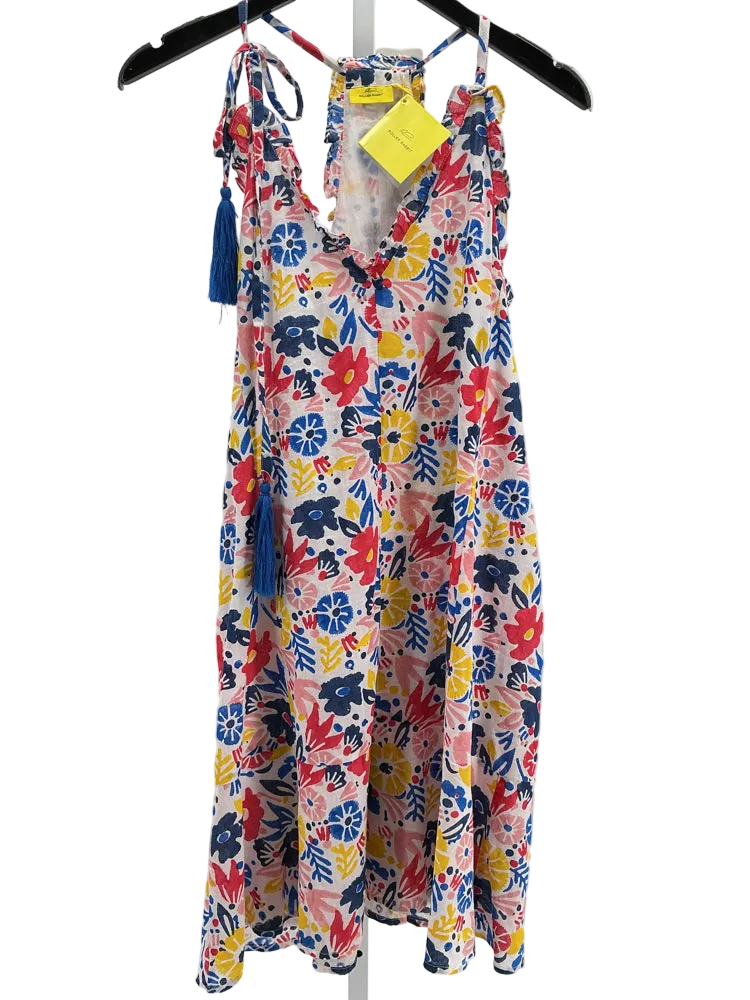 Roller Rabbit Size M Blue Multi Bettina Dress