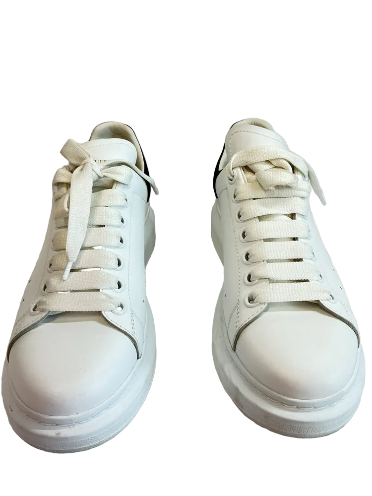 Alexander McQueen Shoe Size 10 White Sneakers
