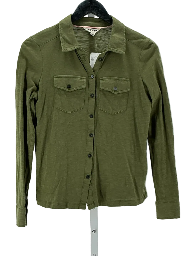 Boden Size 2 Green Shirt
