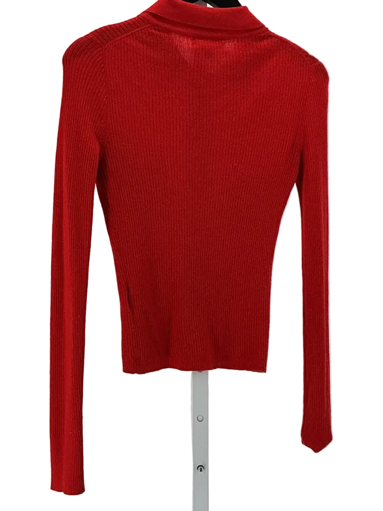 Jcrew Size S Red Cardigan