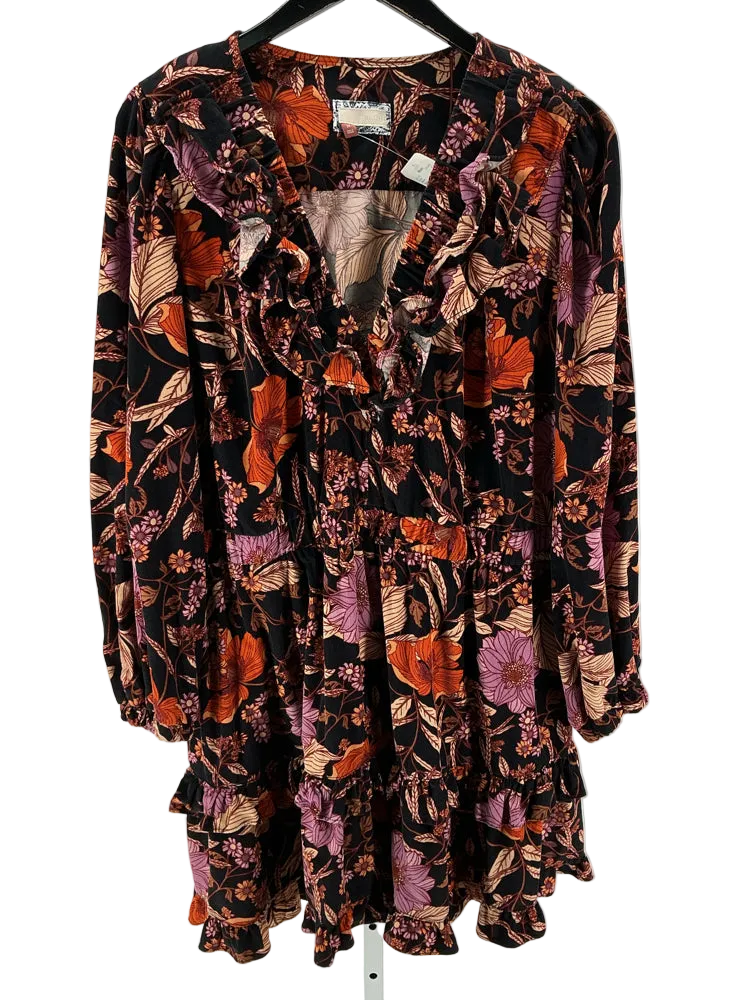 Pilcro Size 2X Black multi Dress