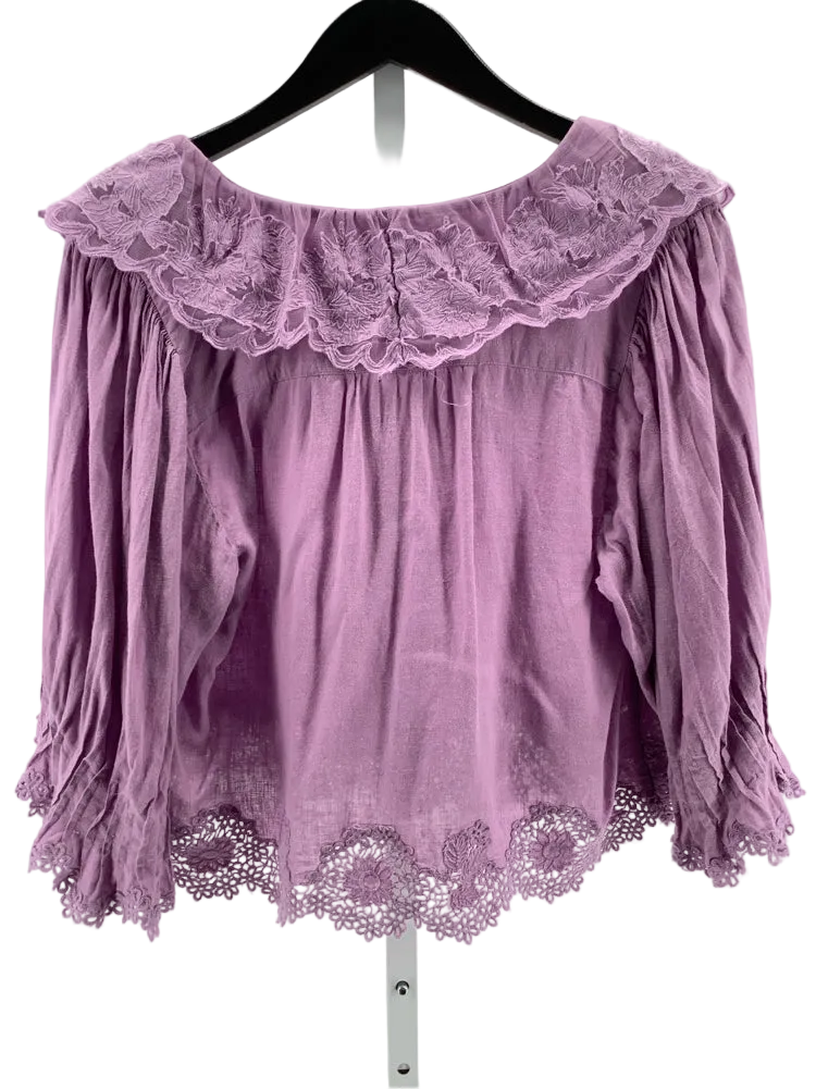 by anthropologie Size M Lavender Shirt