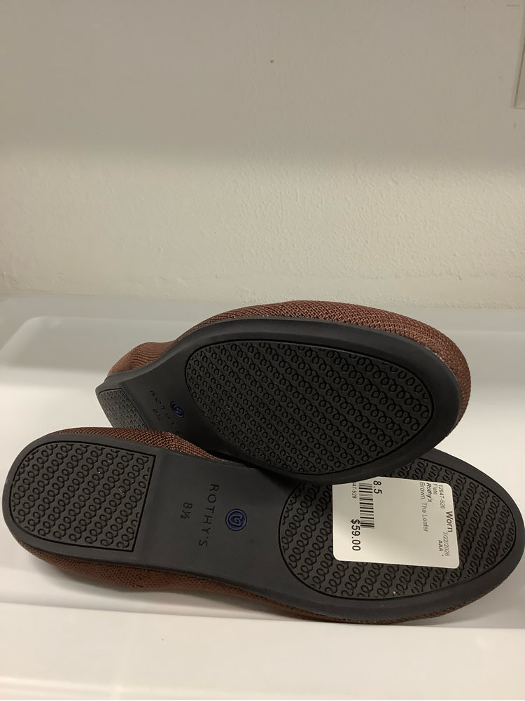 Rothy's Shoe Size 8.5 Brown The Loafer Flats