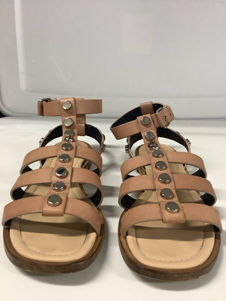 Balenciaga Shoe Size 8 Tan Sandals